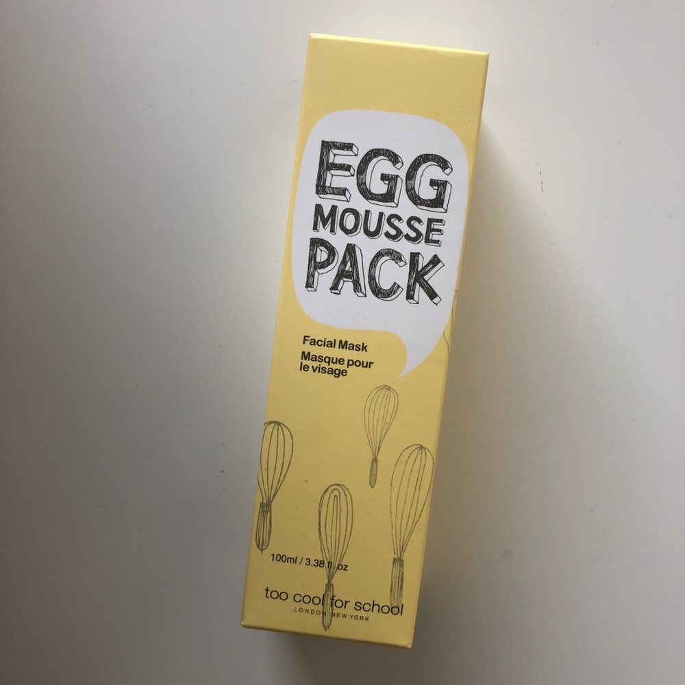 TOO COOL FOR SCHOOL Egg Mousse Pack